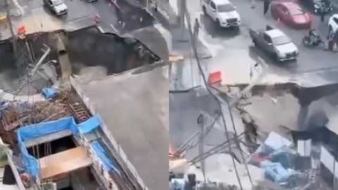 曼谷萨姆森路地陷