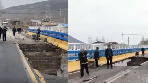 山东临沂大桥塌陷事件