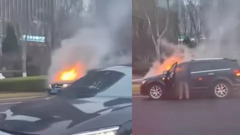 济南经十路起火事件