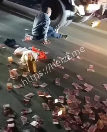 狂撒几十万现金