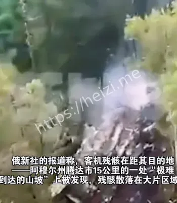 俄罗斯客机坠毁