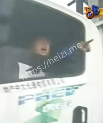 逼停货车