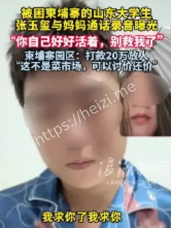 被困柬埔寨大学生