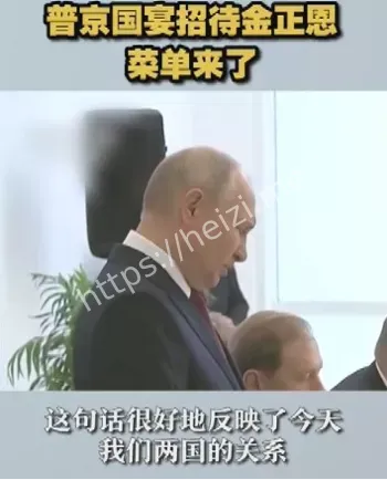 普京金正恩出席阅兵