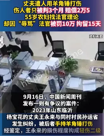 临沂法院处罚