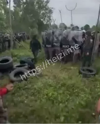 班迭棉吉抗议现场要素