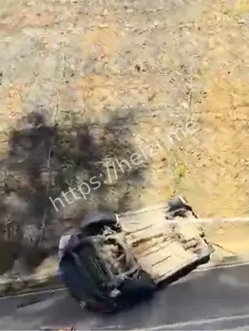 森林公路翻车