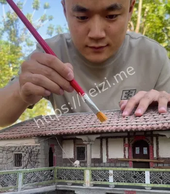 老房子微缩模型创业