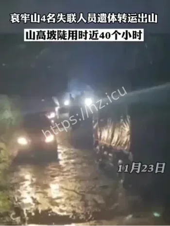 哀牢山原始森林凶险