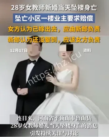 魏亚蕊新婚坠楼事件