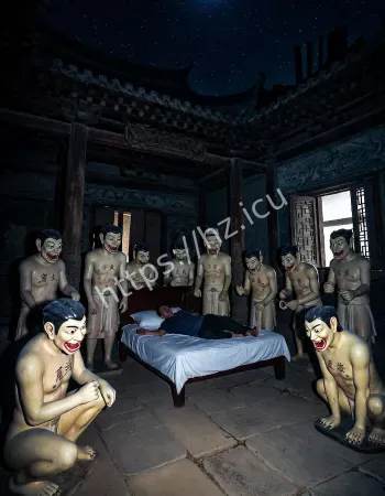 守夜人睁眼见星宿围床